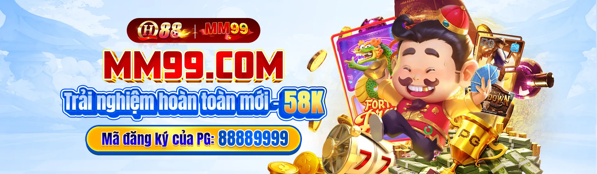 Banner quảng cáo 7clube với các trò chơi casino và thể thao hấp dẫn